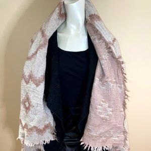 Wilfred Pink Blanket Scarf